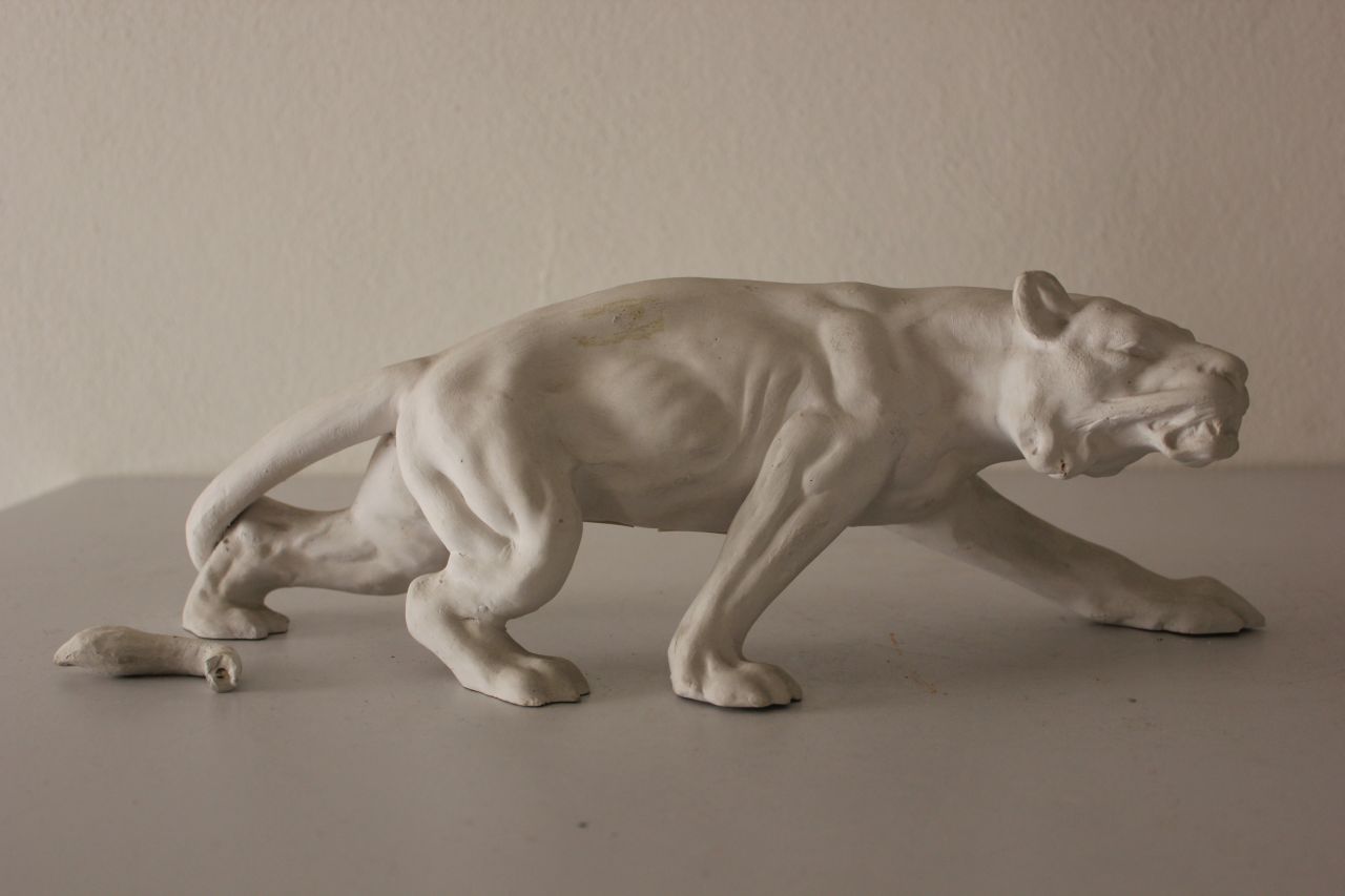 Pantera (Scultura, opera isolata) - ambito Italia settentrionale (sec. XX)