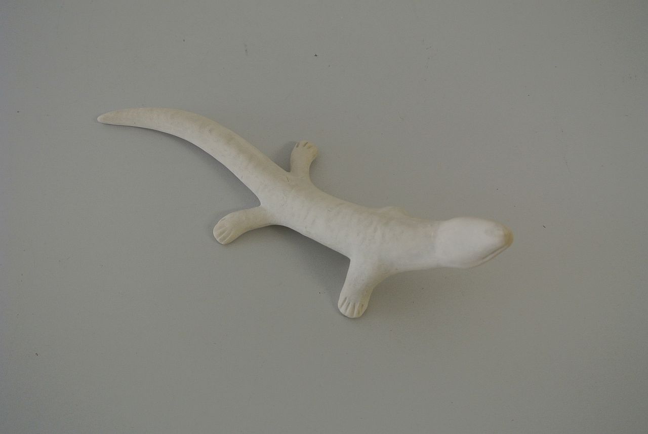 Lucertola, Lucertola (Scultura, opera isolata) di Giuntini, Ruffo (attribuito) (sec. XX)