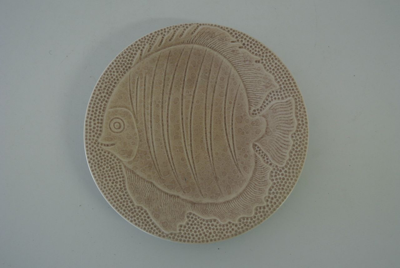 Pesce (piatto circolare, opera isolata) di Simonetto Angelo (attribuito) (seconda metà sec. XX)