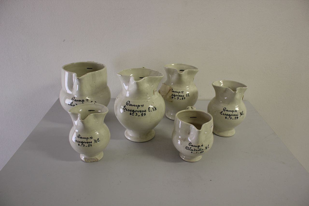 boccale, serie - ambito friulano (secondo quarto sec. XX)