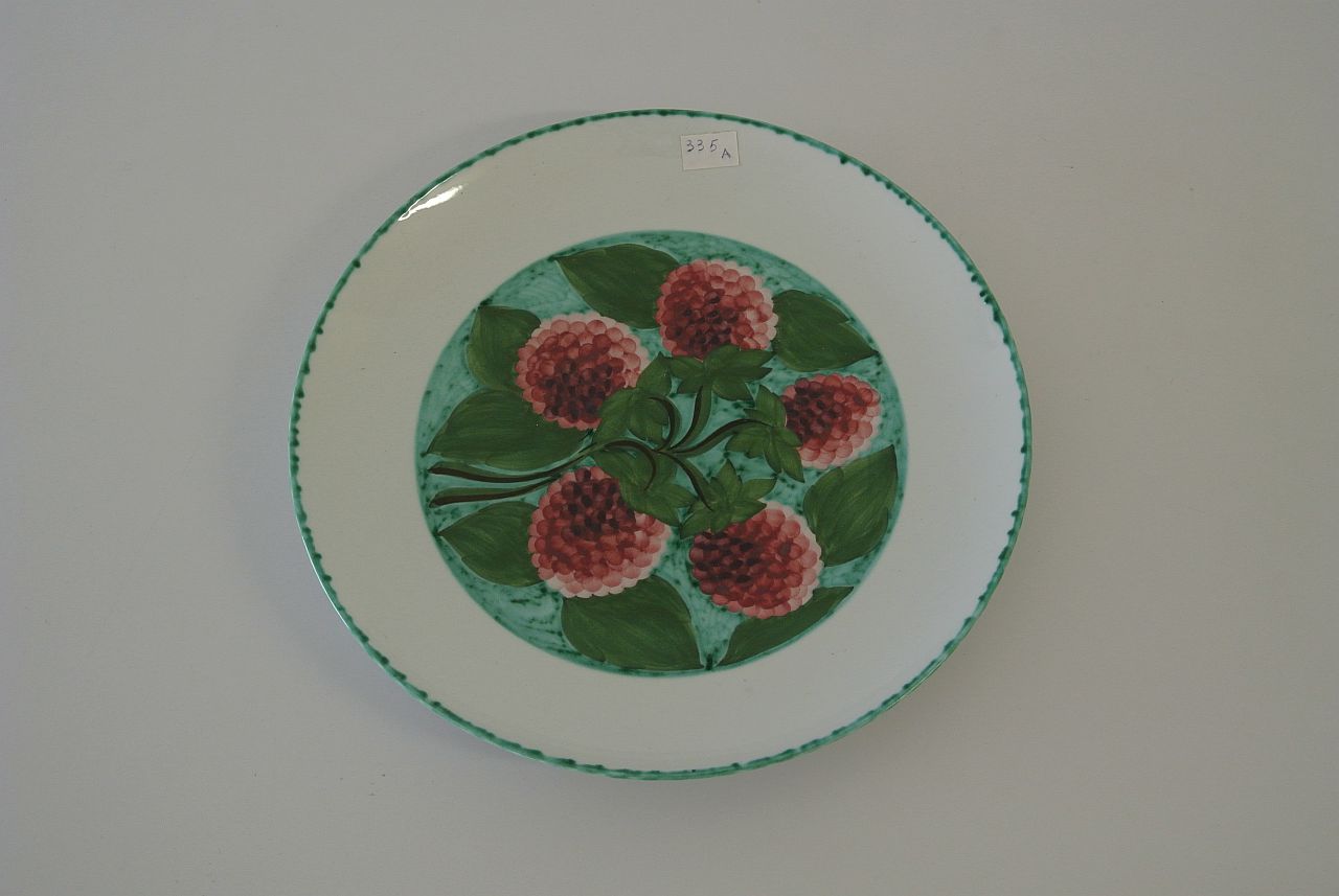 piatto circolare, opera isolata - ambito friulano (seconda metà sec. XX)