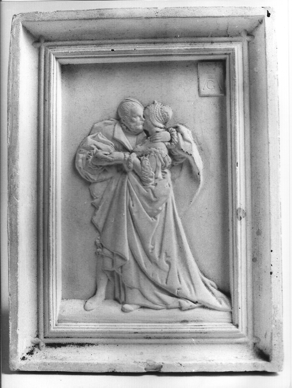 scena di genere (calco, opera isolata) - Bottega tereglina (sec. XIX)