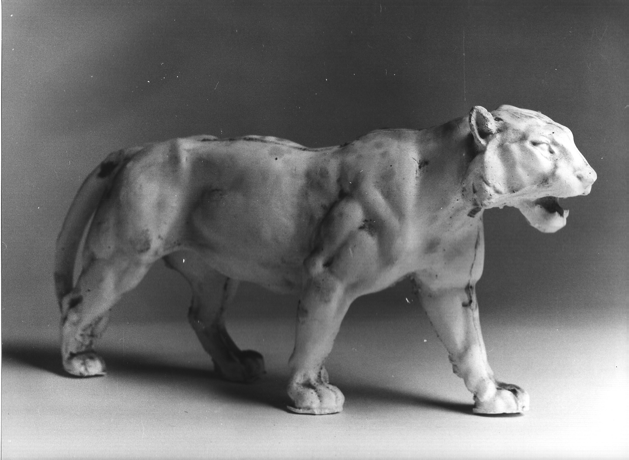 leonessa (calco, opera isolata) - produzione coreglina (fine/ inizio secc. XIX/ XX)