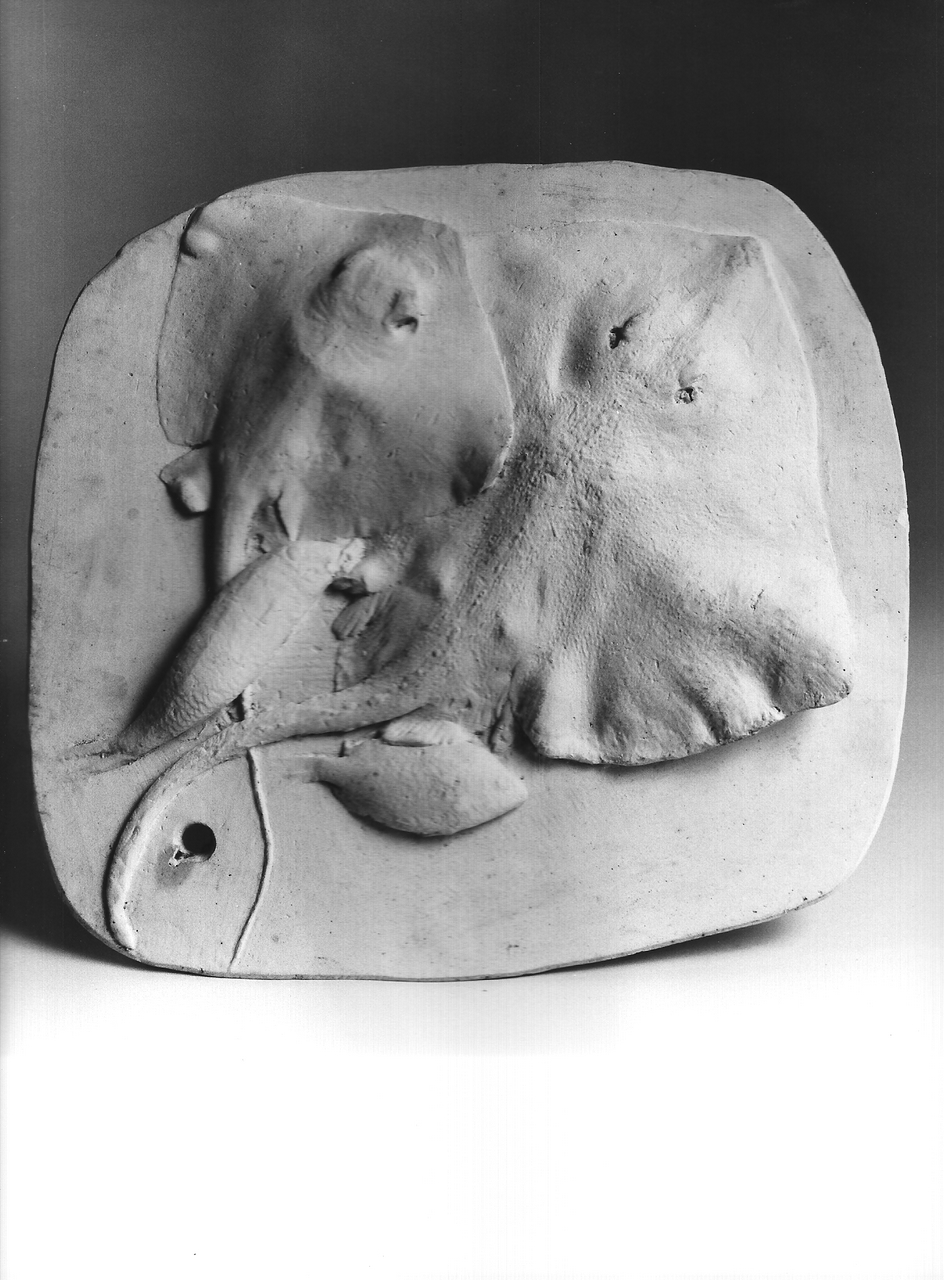 razze e pesci (calco, opera isolata) - produzione coreglina (sec. XX)