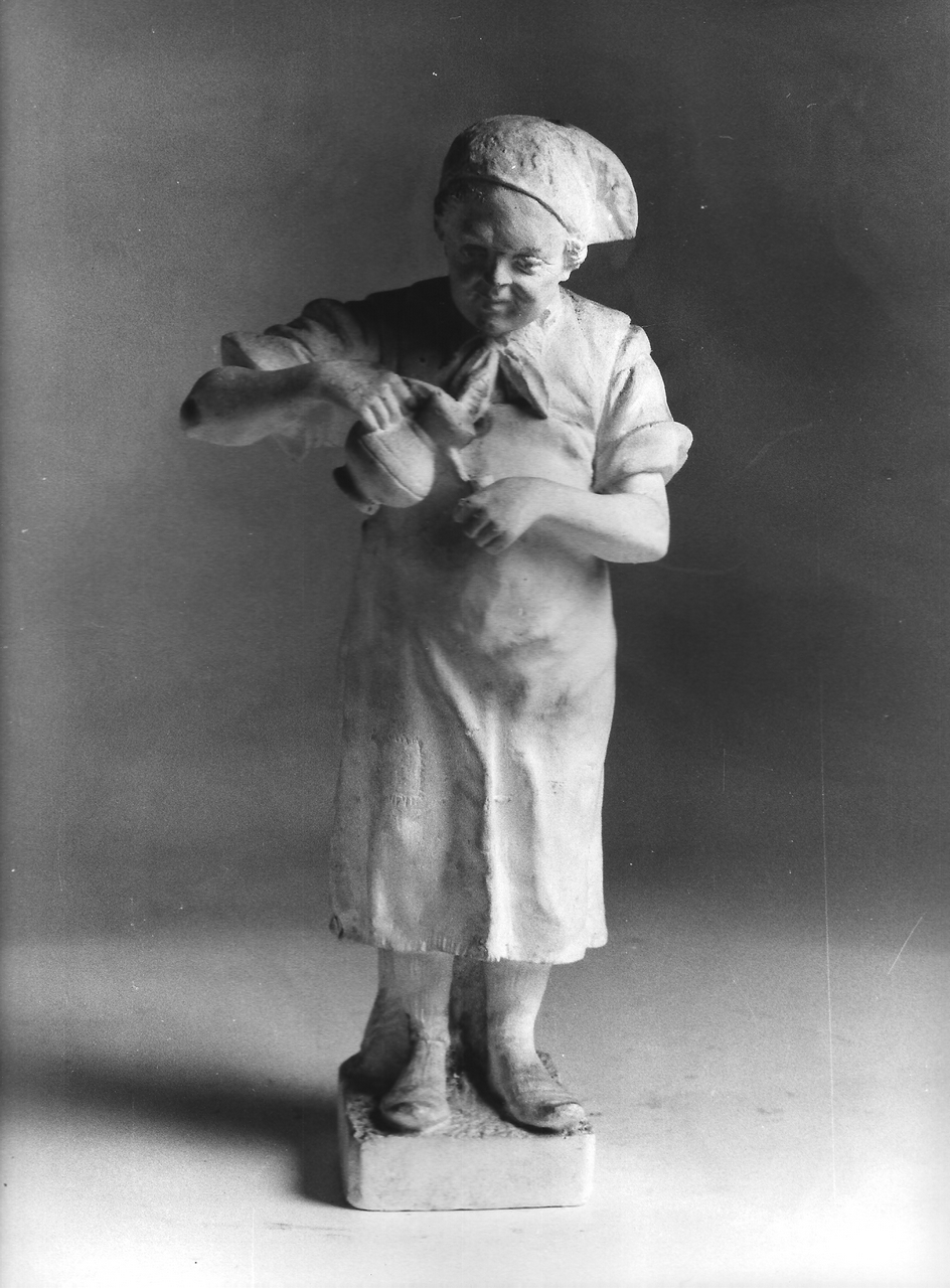 oste (calco, opera isolata) - produzione coreglina (fine sec. XIX)