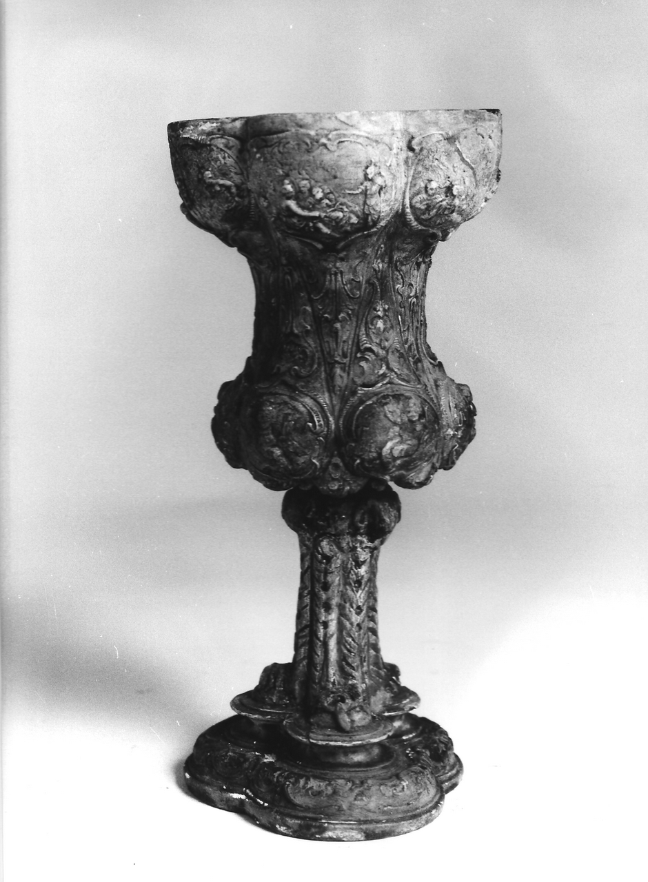 calice (calco, opera isolata) - produzione coreglina (fine sec. XIX)