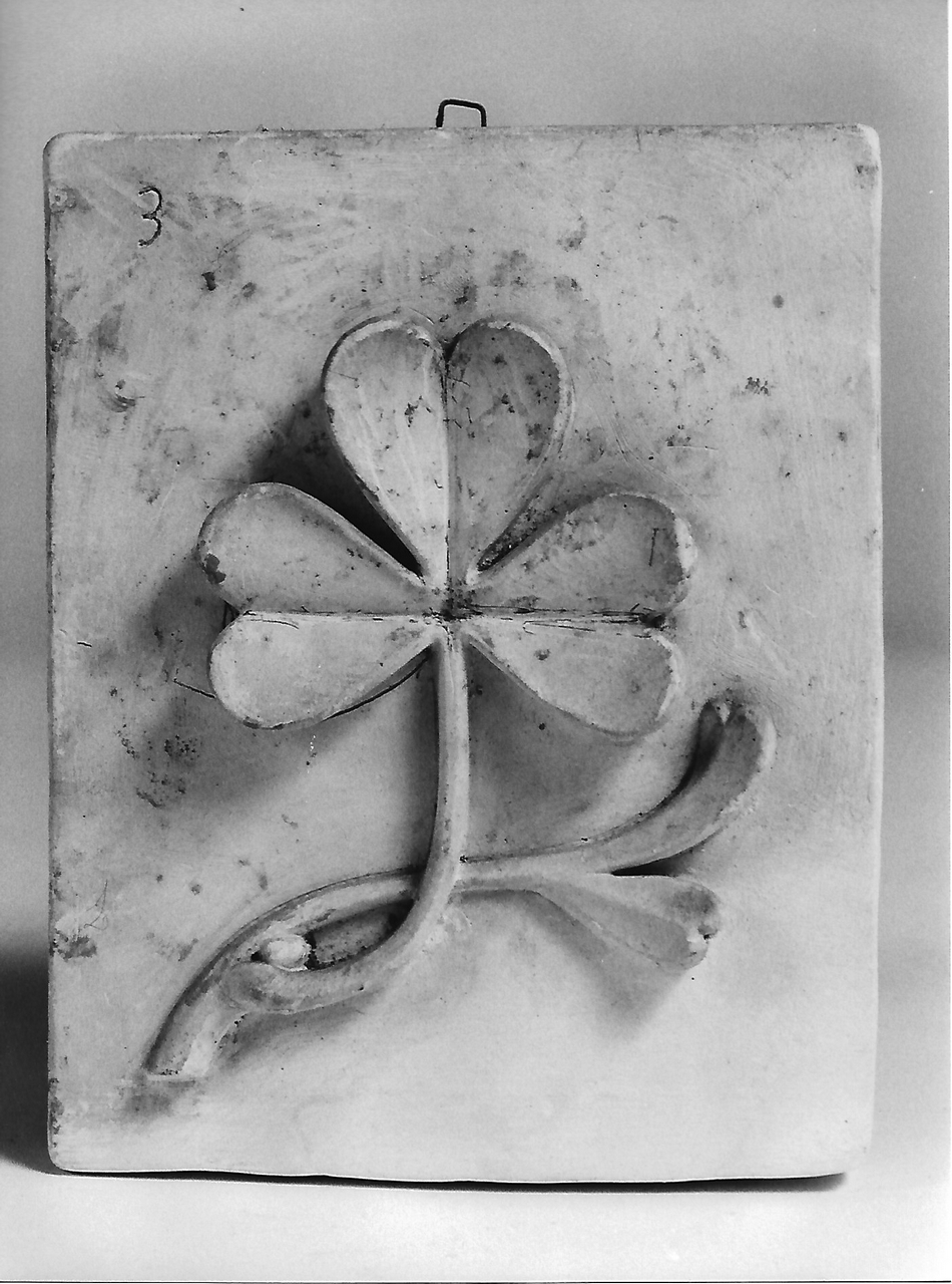 trifoglio (calco, serie) - produzione coreglina (fine sec. XIX)