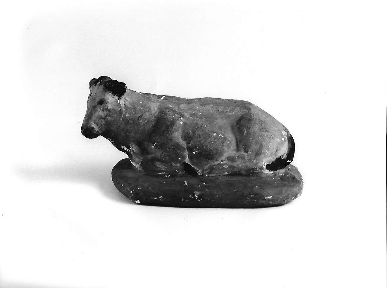 bue (calco, opera isolata) - produzione coreglina (inizio sec. XX)