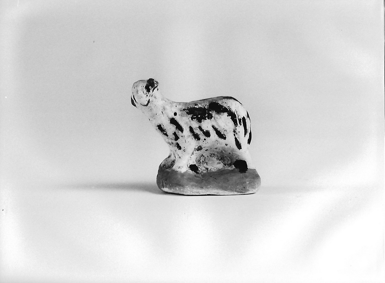 pecora (calco, opera isolata) - produzione coreglina (inizio sec. XX)