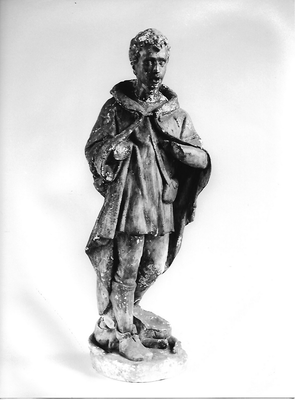 figura maschile (calco, opera isolata) - produzione coreglina (secc. XIX/ XX)