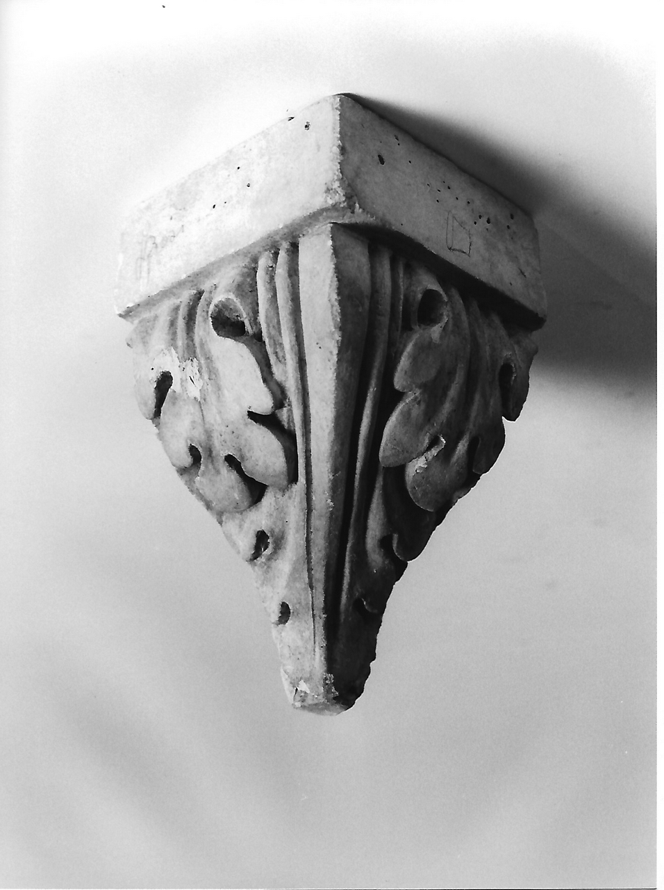 elemento decorativo (calco, opera isolata) - produzione coreglina (fine secc. XIX/ XX)