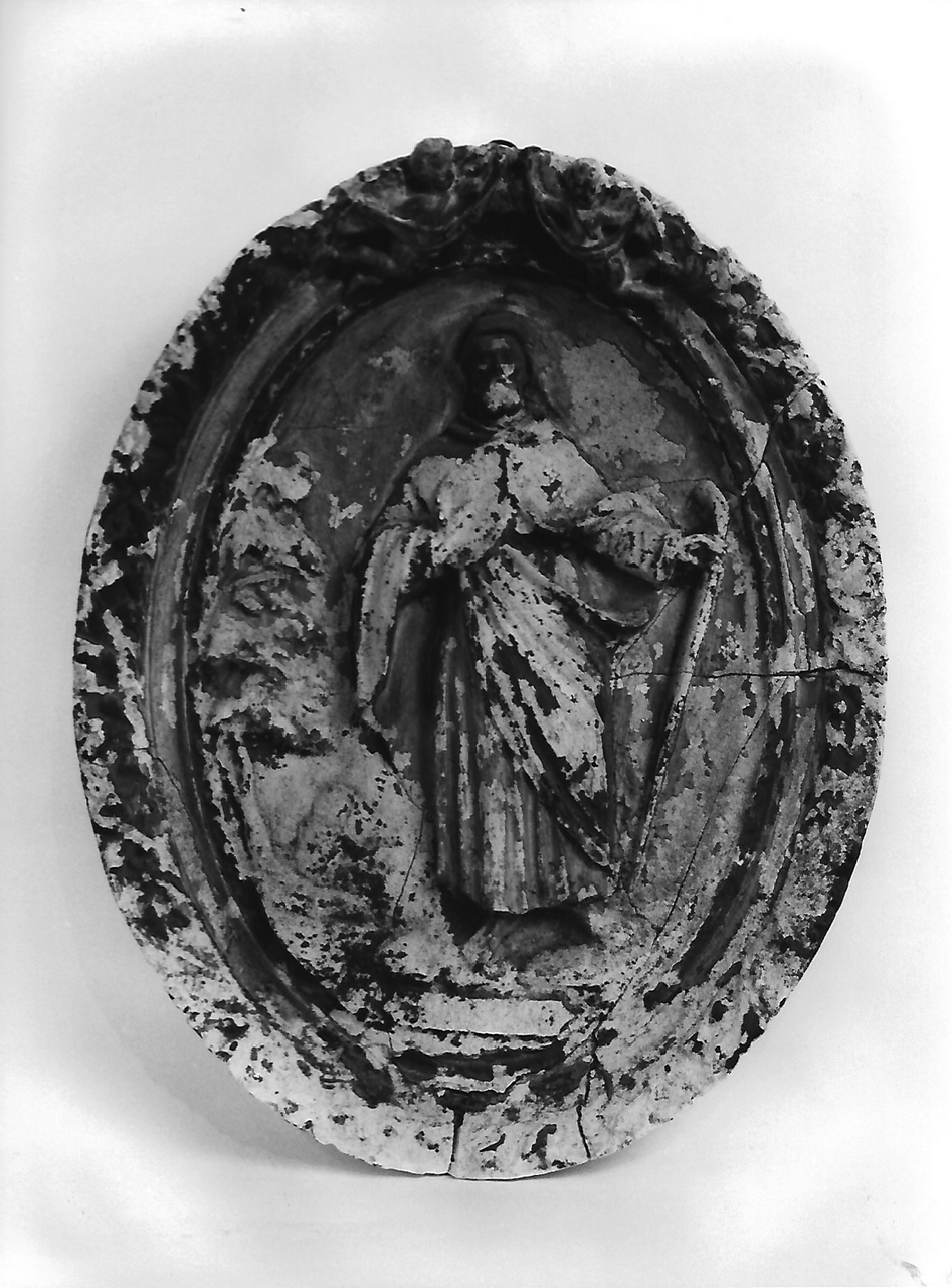 Sant'Antonio Abate (calco, opera isolata) - produzione coreglina (secc. XIX/ XX)