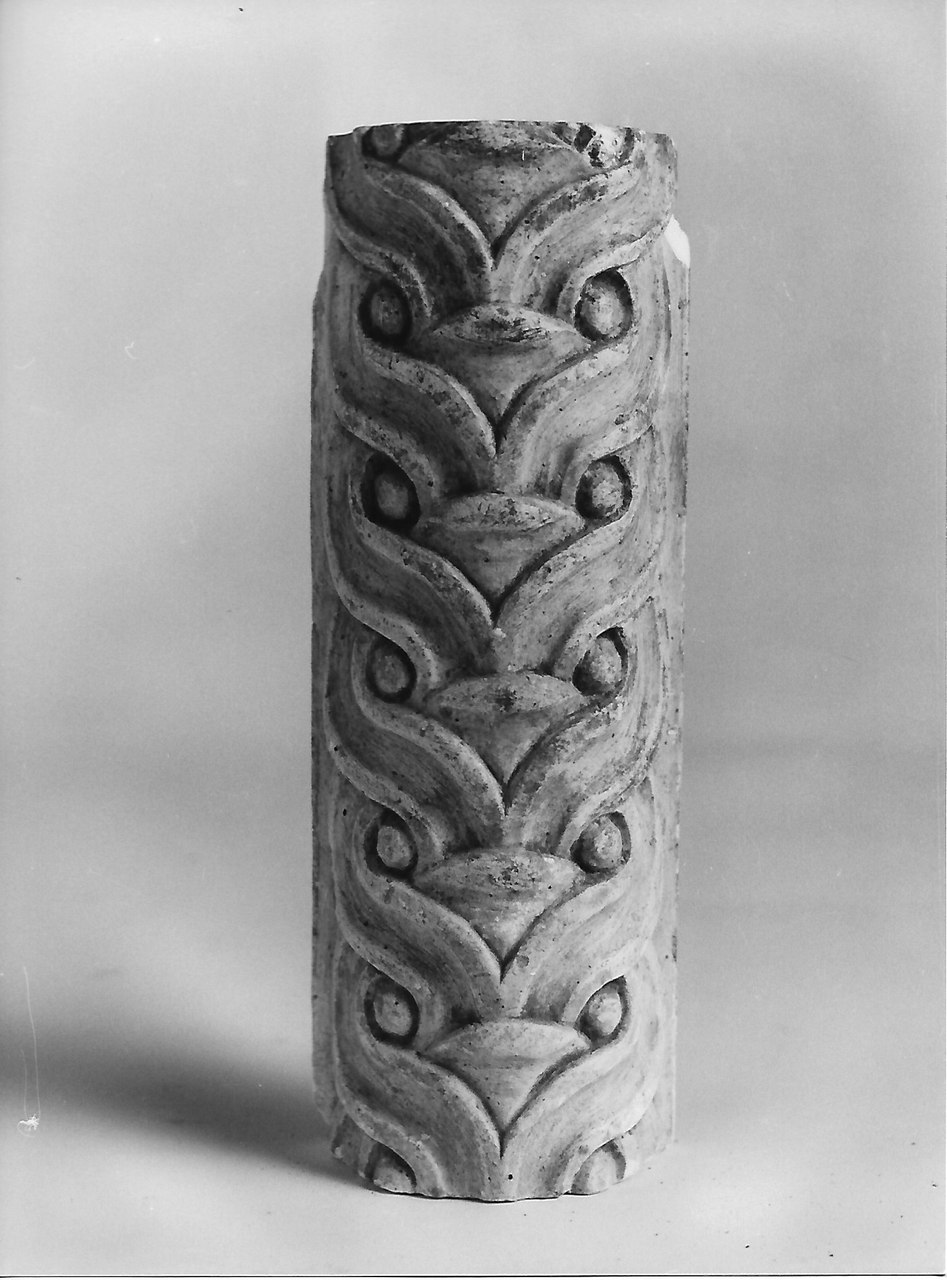 motivo decorativo (calco, opera isolata) - produzione coreglina (fine sec. XIX)