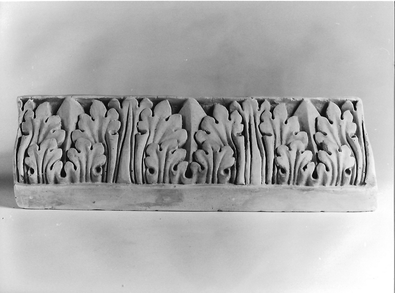 motivo decorativo (calco, opera isolata) - produzione coreglina (fine sec. XIX)