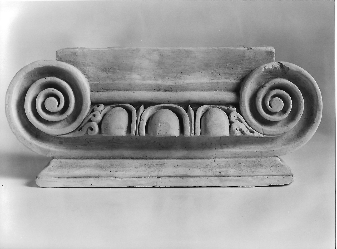 motivo decorativo (calco, opera isolata) - produzione coreglina (fine sec. XIX)