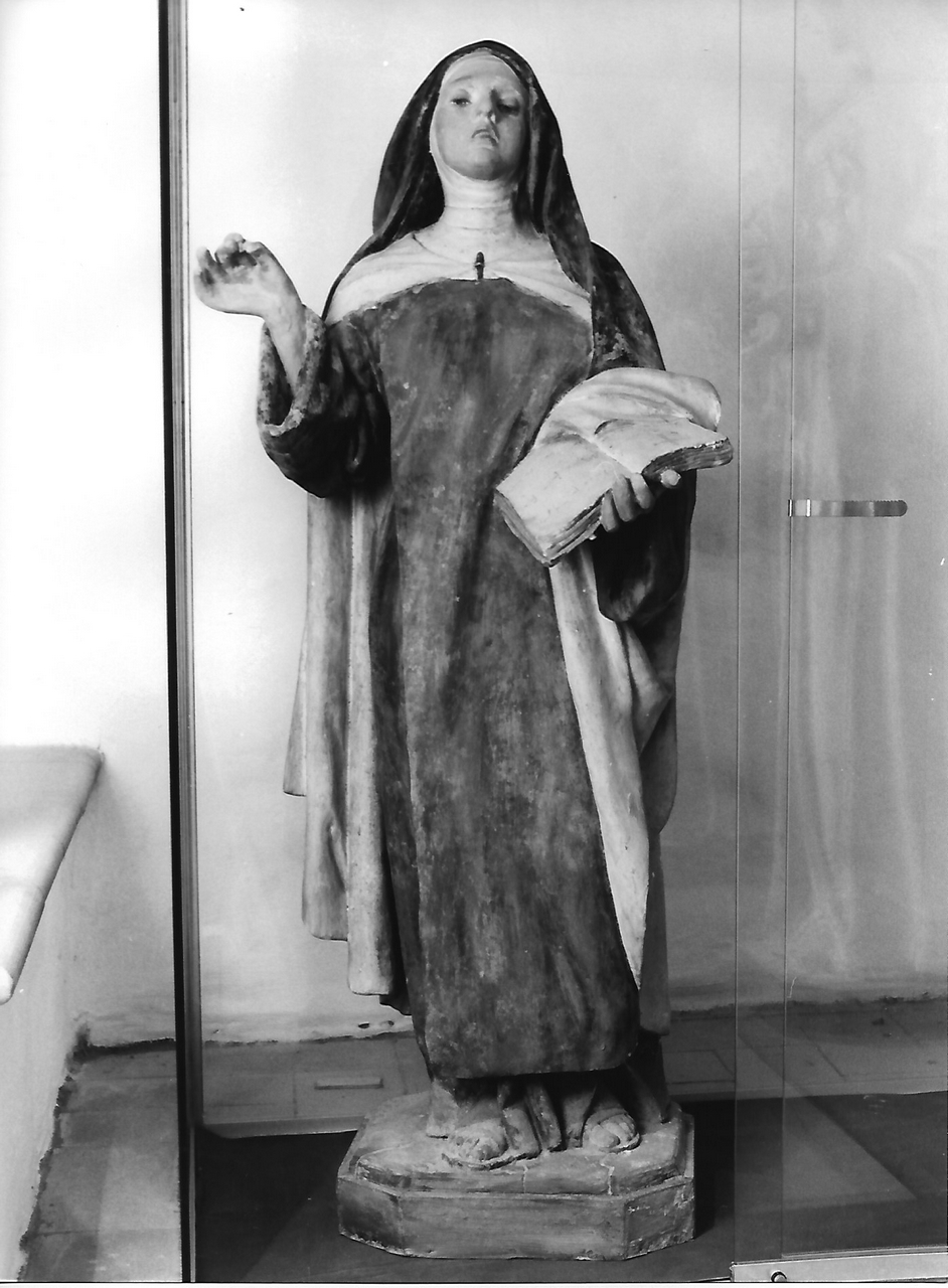 Santa Teresa (?) (calco, opera isolata) - produzione coreglina (secc. XIX/ XX)