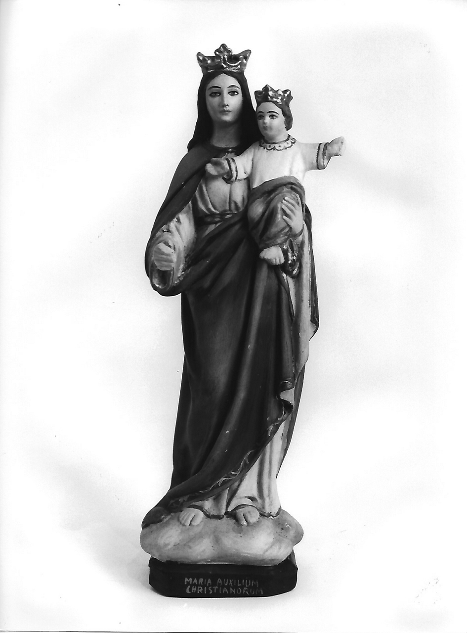 Madonna con bambino (calco, opera isolata) - produzione coreglina (sec. XX)