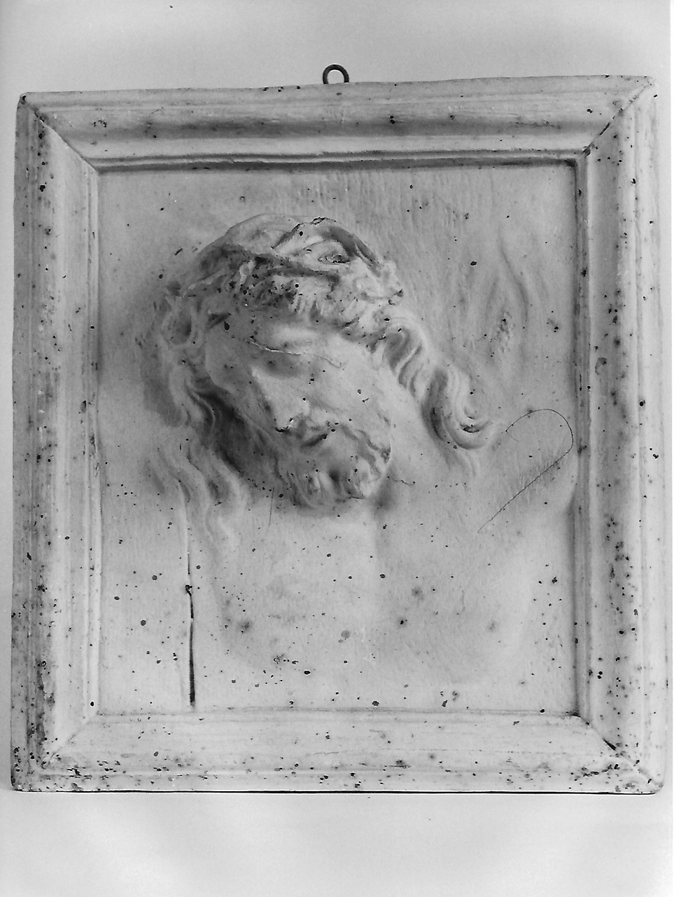 Volto di Cristo (calco, insieme) - produzione coreglina (secc. XIX/ XX)
