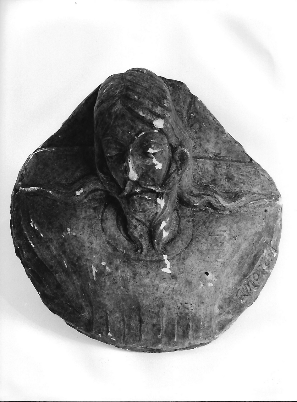 volto di Cristo (calco, opera isolata) - produzione coreglina (secc. XIX/ XX)