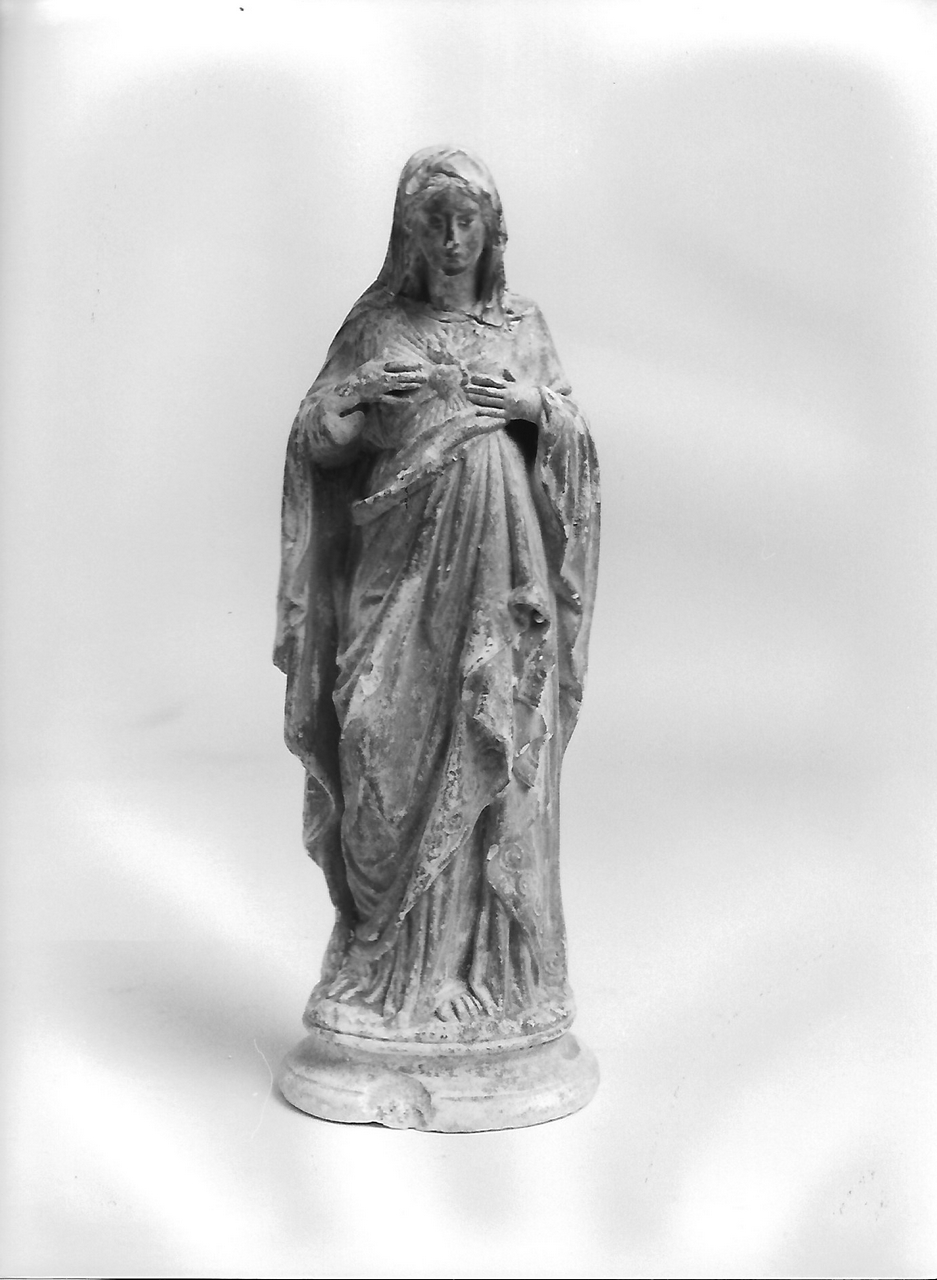 Madonna (calco, opera isolata) - produzione coreglina (secc. XIX/ XX)