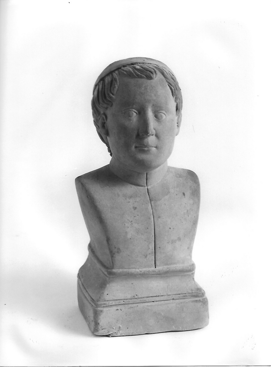 Papa Pio IX (modello, opera isolata) - produzione coreglina (sec. XIX)