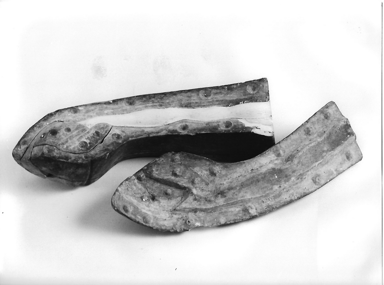 braccio destro del Mercurio (stampo - a tasselli, insieme) - produzione coreglina (sec. XX)