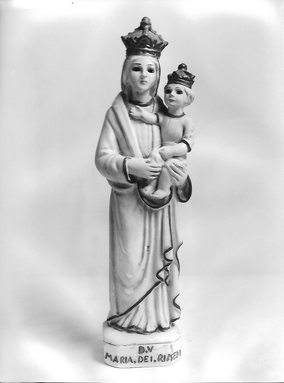 Madonna con bambino (calco, opera isolata) - produzione coreglina (sec. XX)