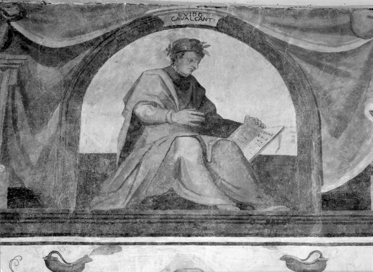 Cavalcanti Guido (dipinto murale, complesso decorativo) di Gheri Cosimo (sec. XVI)