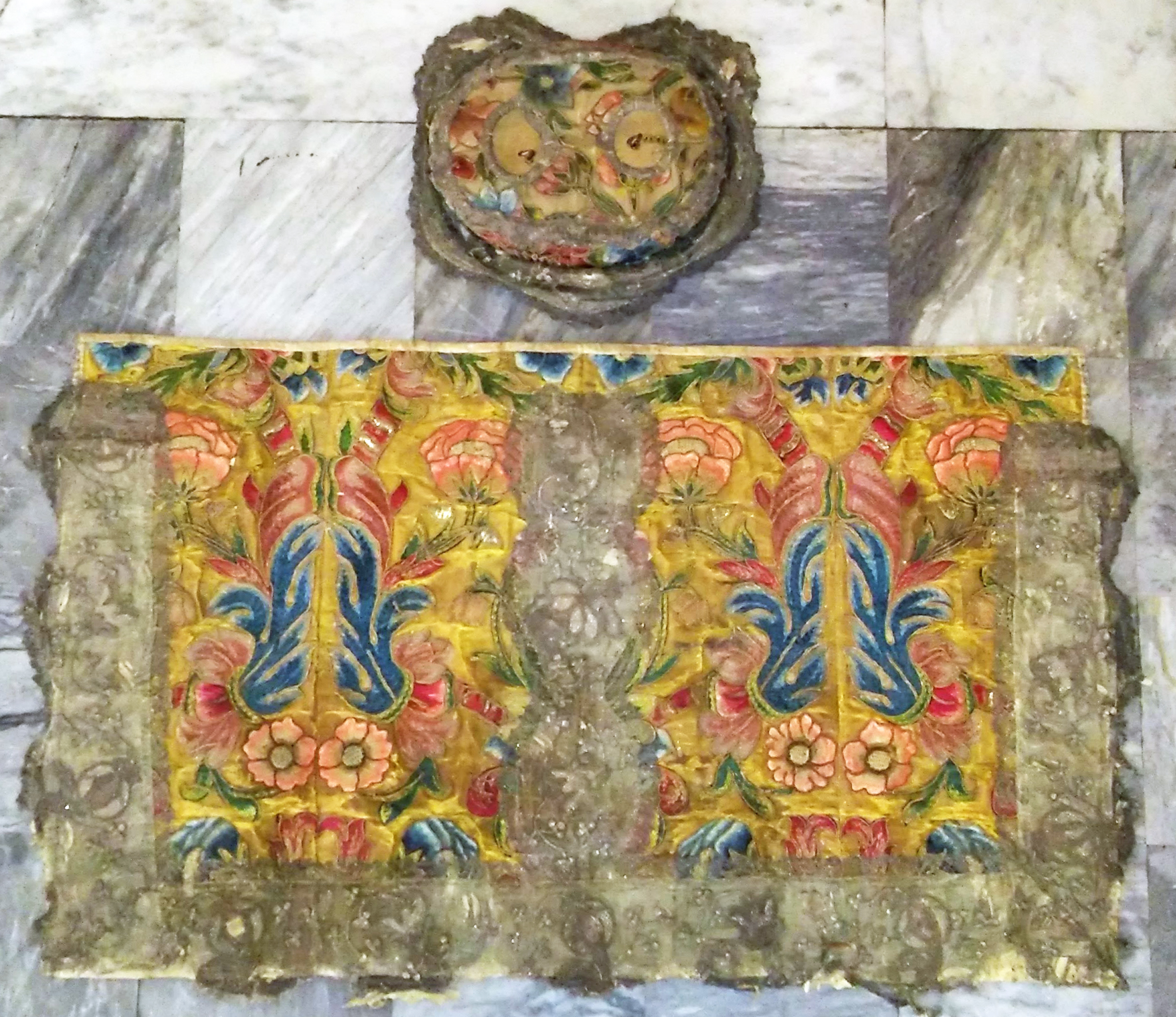 meil, frammento - manifattura genovese, Ambito ebraico (XVII)