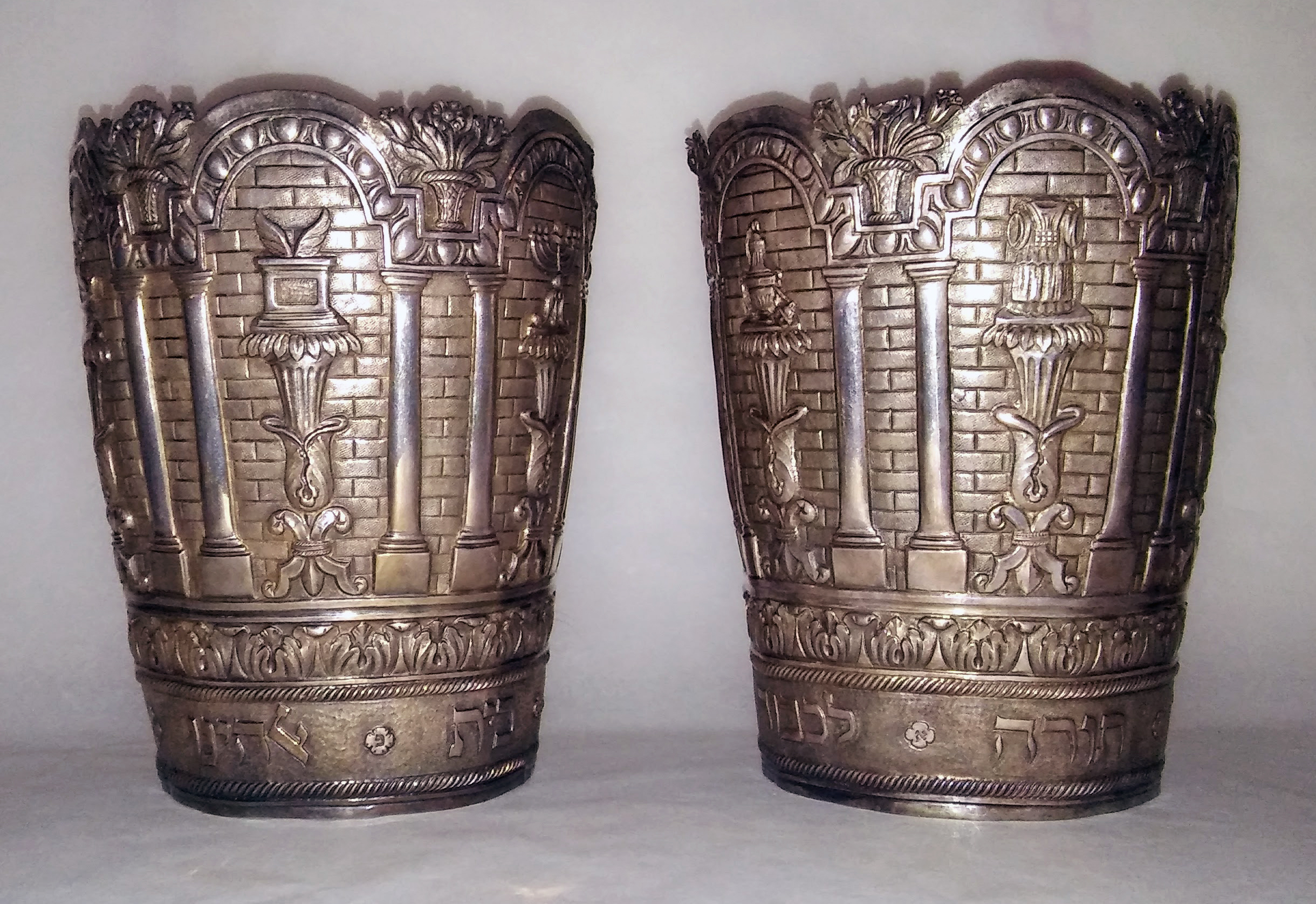 ketarim, coppia di Segre Benaja - Ambito ebraico (XIX)