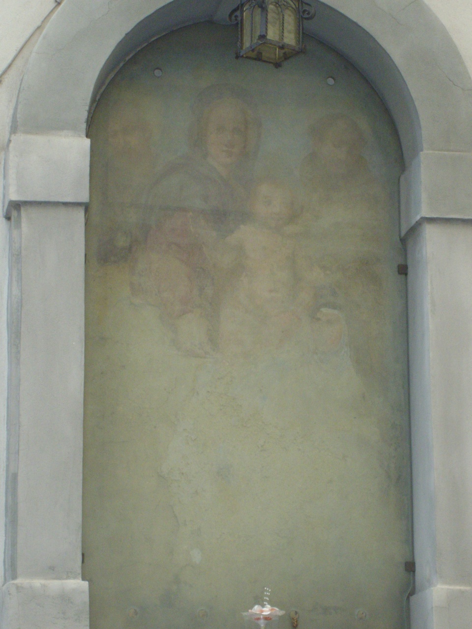 Madonna con Bambino e Santi (dipinto) di Mannozzi Giovanni detto Giovanni da San Giovanni (attribuito) (prima metà sec. XVII)