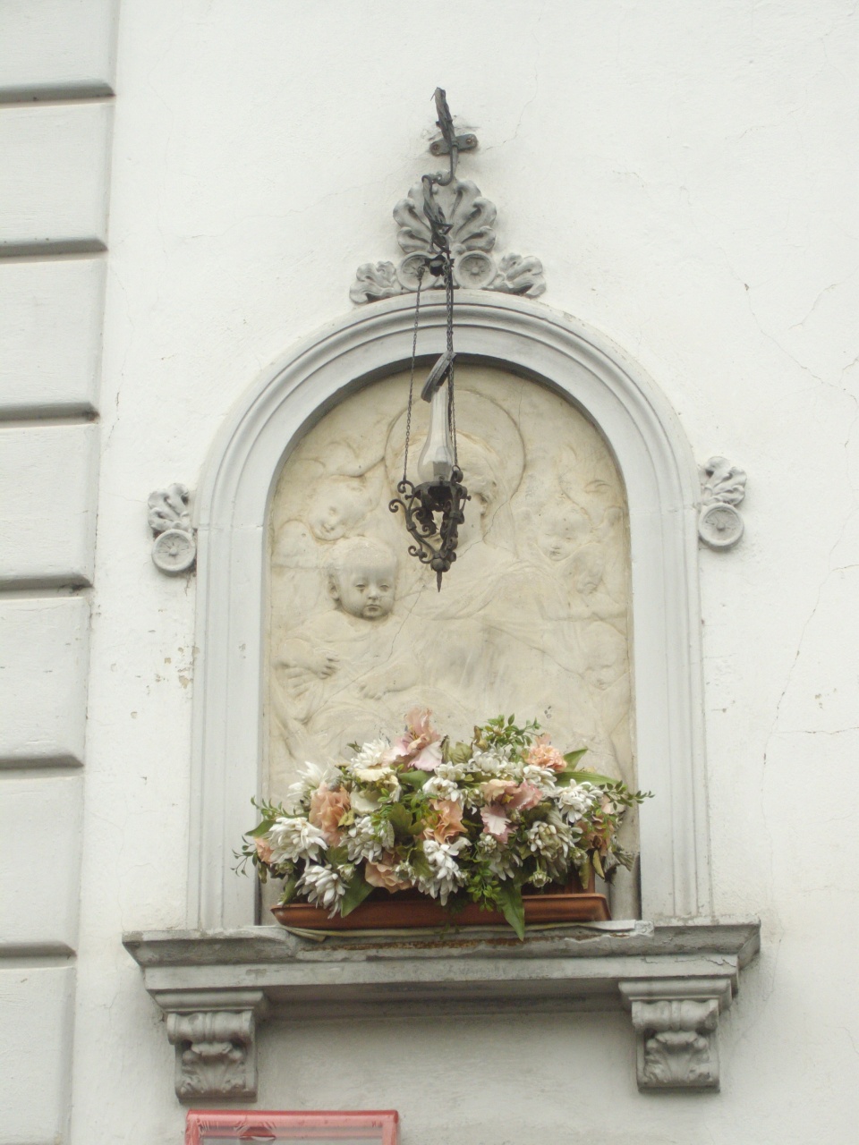 mostra di tabernacolo - a muro - produzione fiorentina (fine sec. XIX)