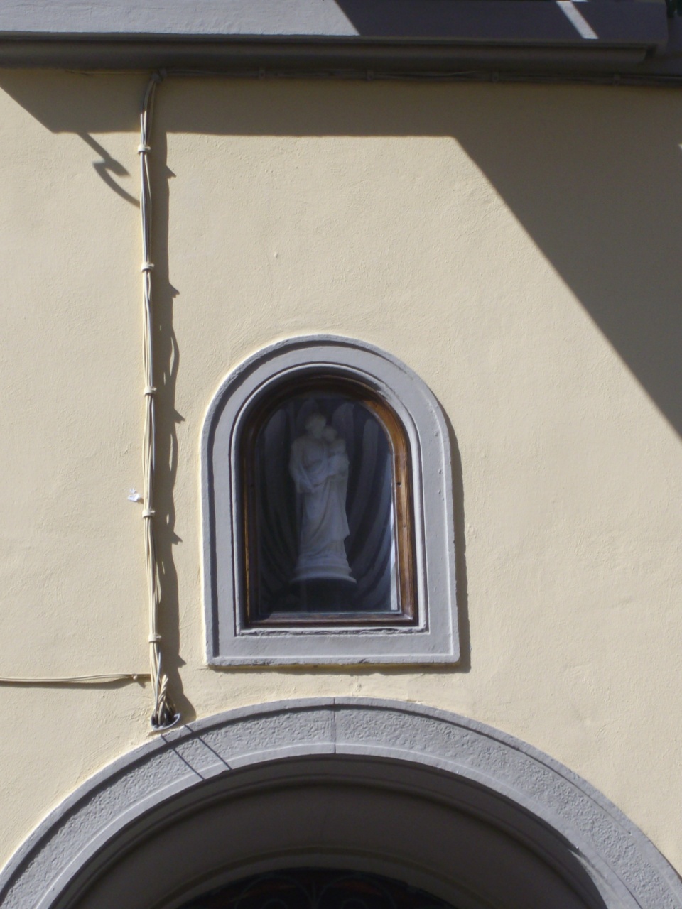 San Giuseppe e Gesù Bambino (tabernacolo) - ambito toscano (prima metà sec. XX)