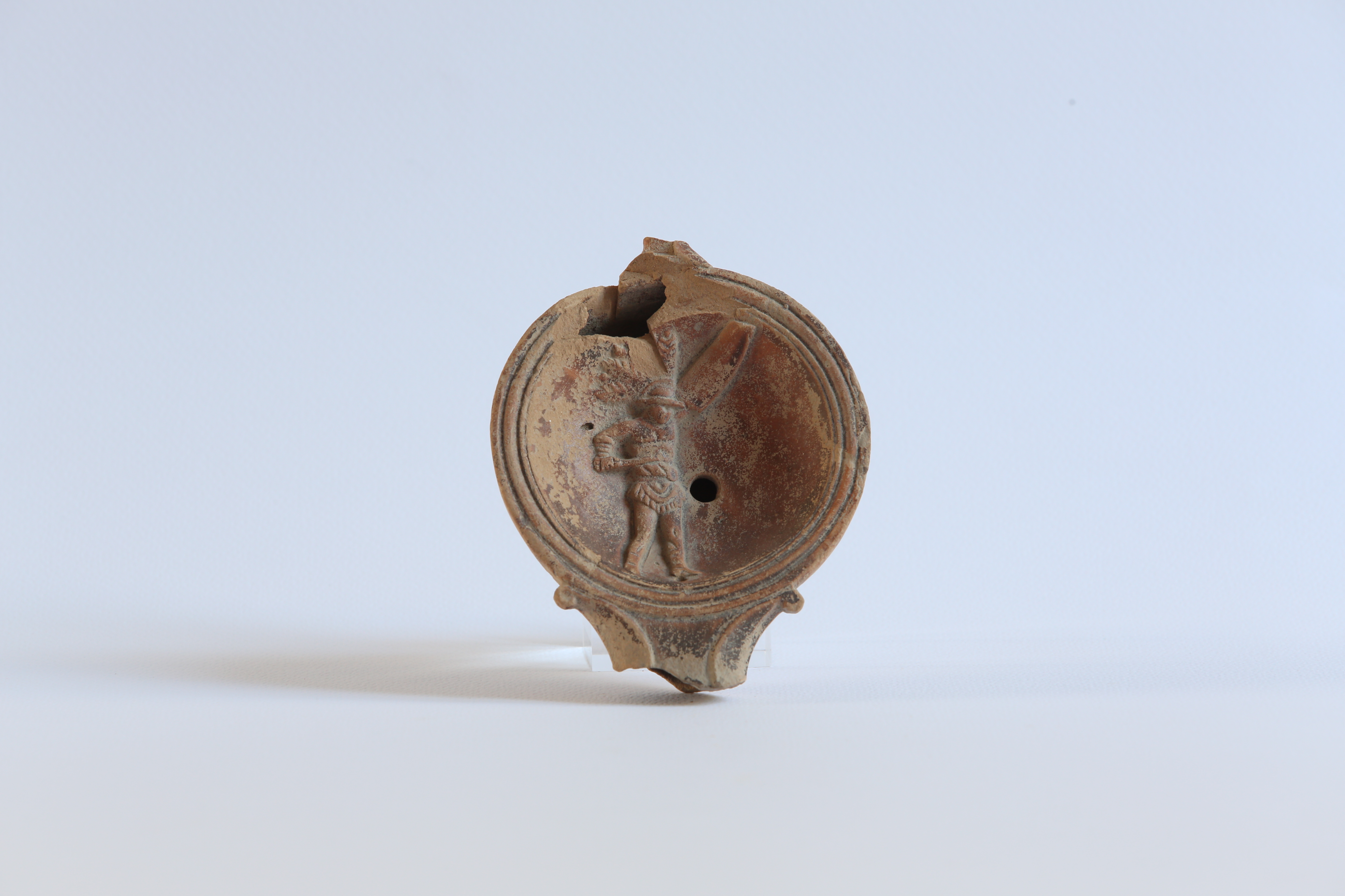 LUCERNA A VOLUTE, Deneauve, IV C (sec. I d.C)
