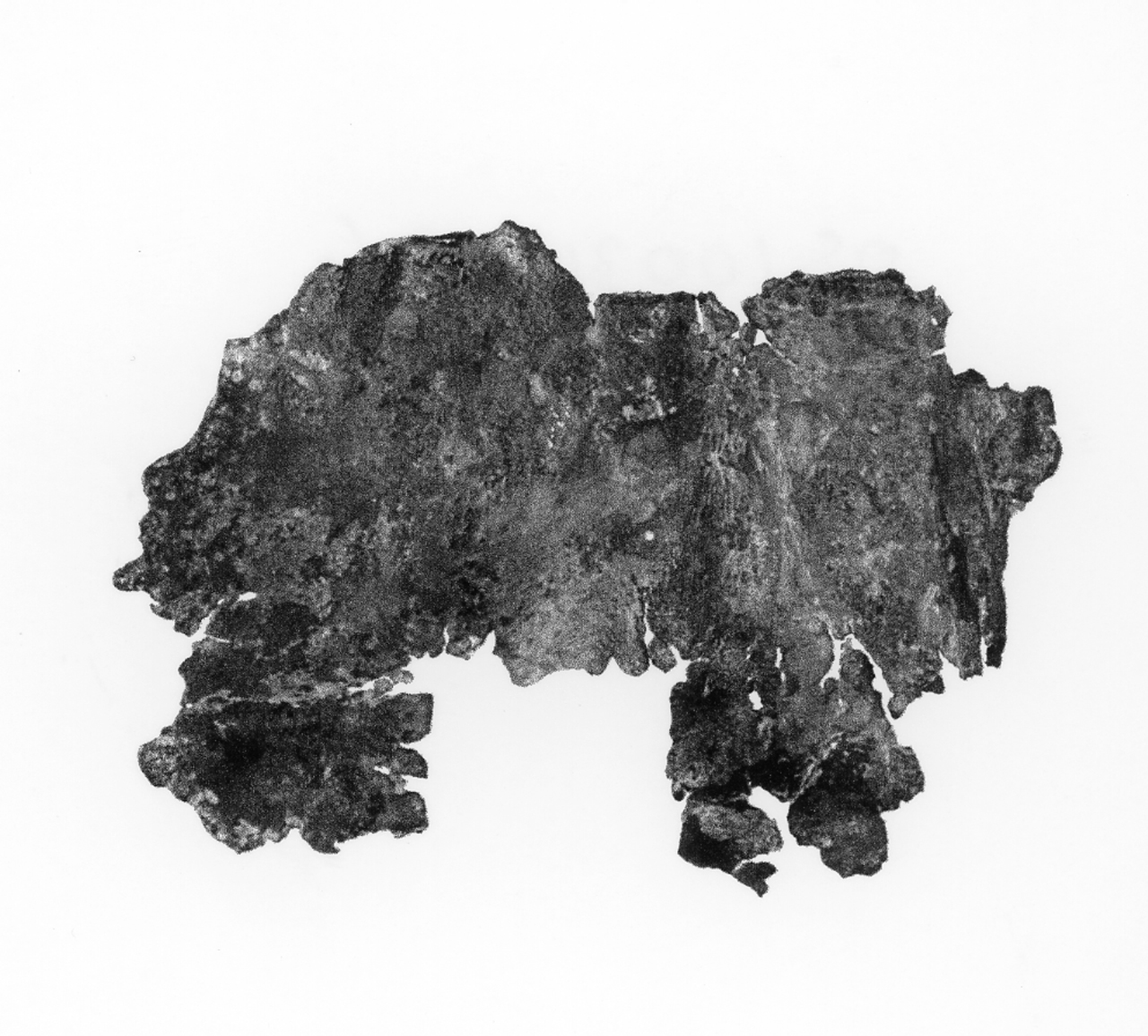lamina votiva - ambito veneto (secc. III/ I a.C)