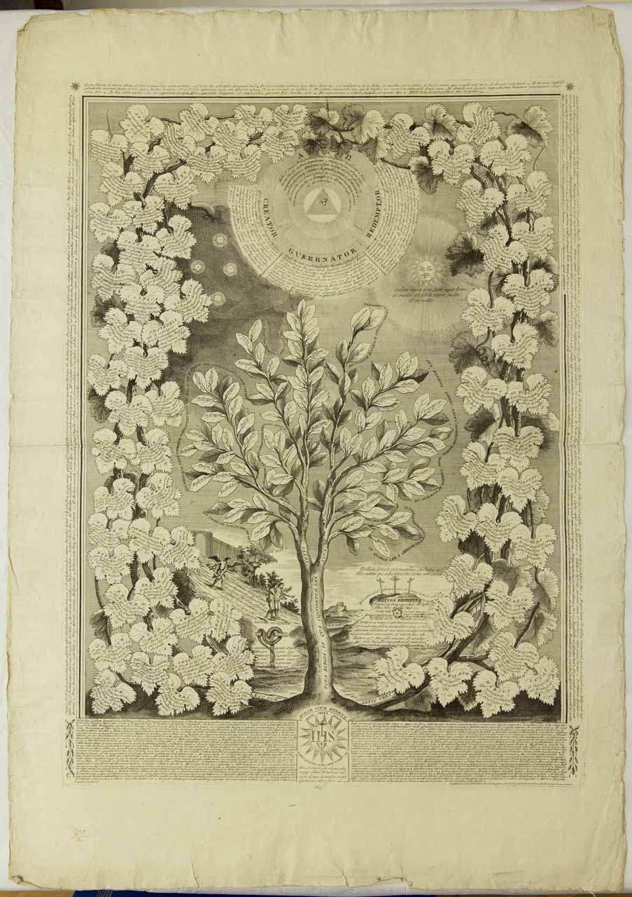 Arbor Vitae Aeternae, Arbor Vitae Aeternae (stampa) di Sandi Antonio, Pasquali Giambattista - ambito veneto (seconda metà XVIII)