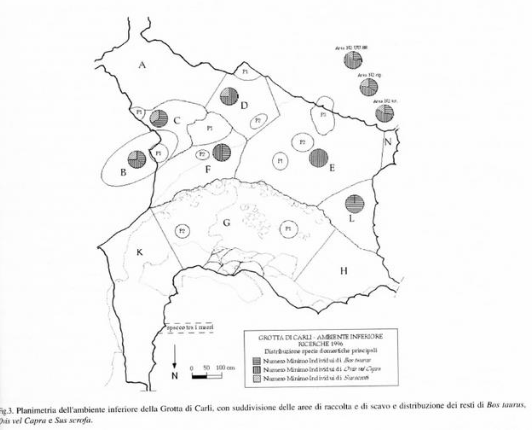GROTTA DI CARLI (cavità naturale, area ad uso funerario) - Ischia di Castro (VT)  (fino al Bronzo antico; Bronzo medio 1-2, Bronzo me)