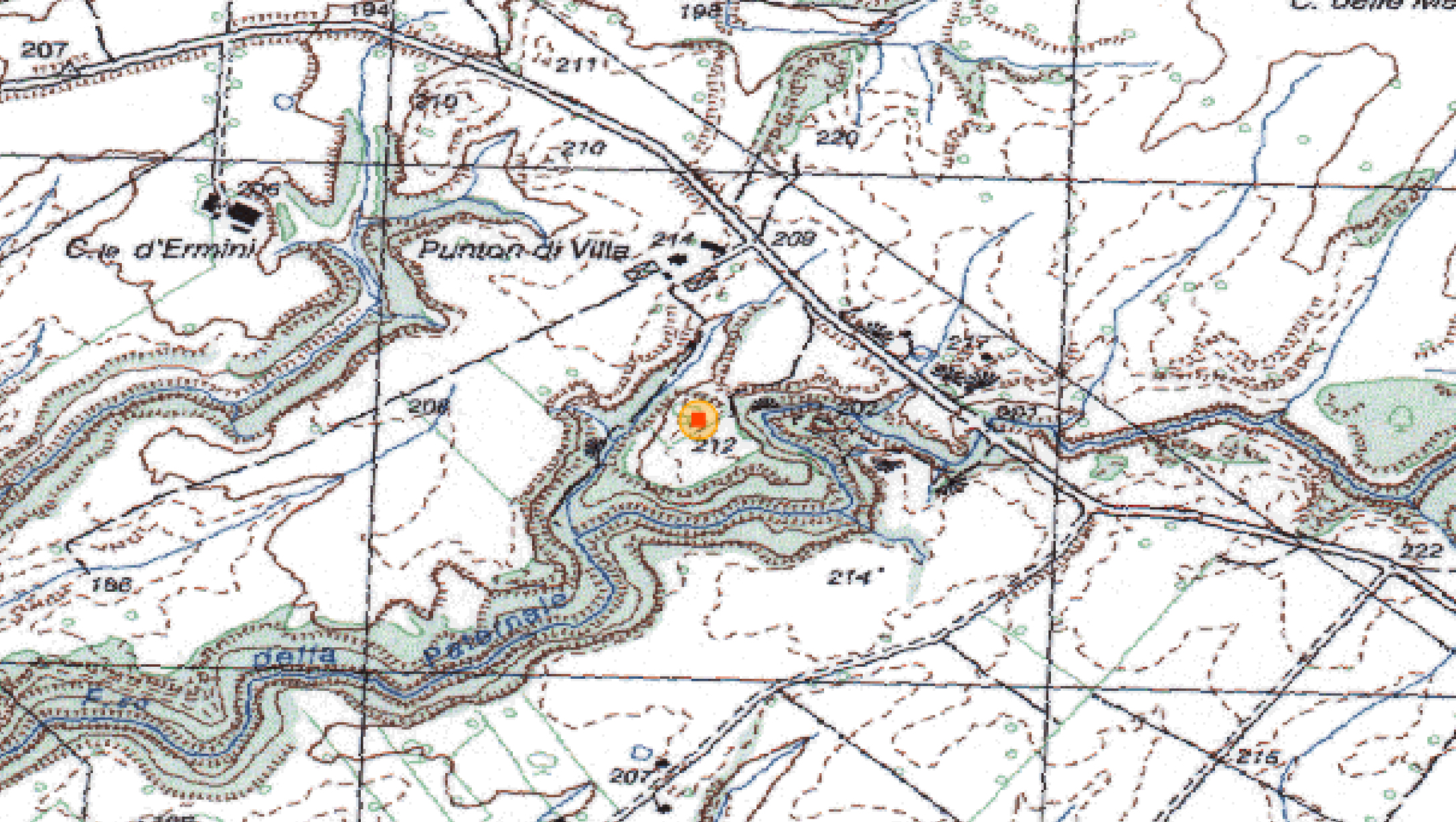 OSTERIACCIA DEL PUNTON DI VILLA (insediamento, insediamento naturalmente difeso) - Ischia di Castro (VT)  (Bronzo medio Bronzo recente Bronzo finale)