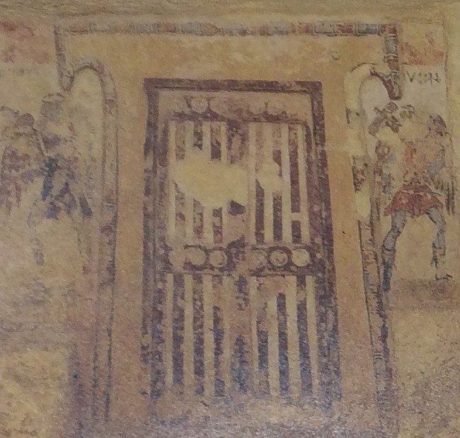 TOMBA DEI CARONTI - Calvario (tomba a camera ipogea, area ad uso funerario) - Tarquinia (VT)  (secondo quarto III a.C)