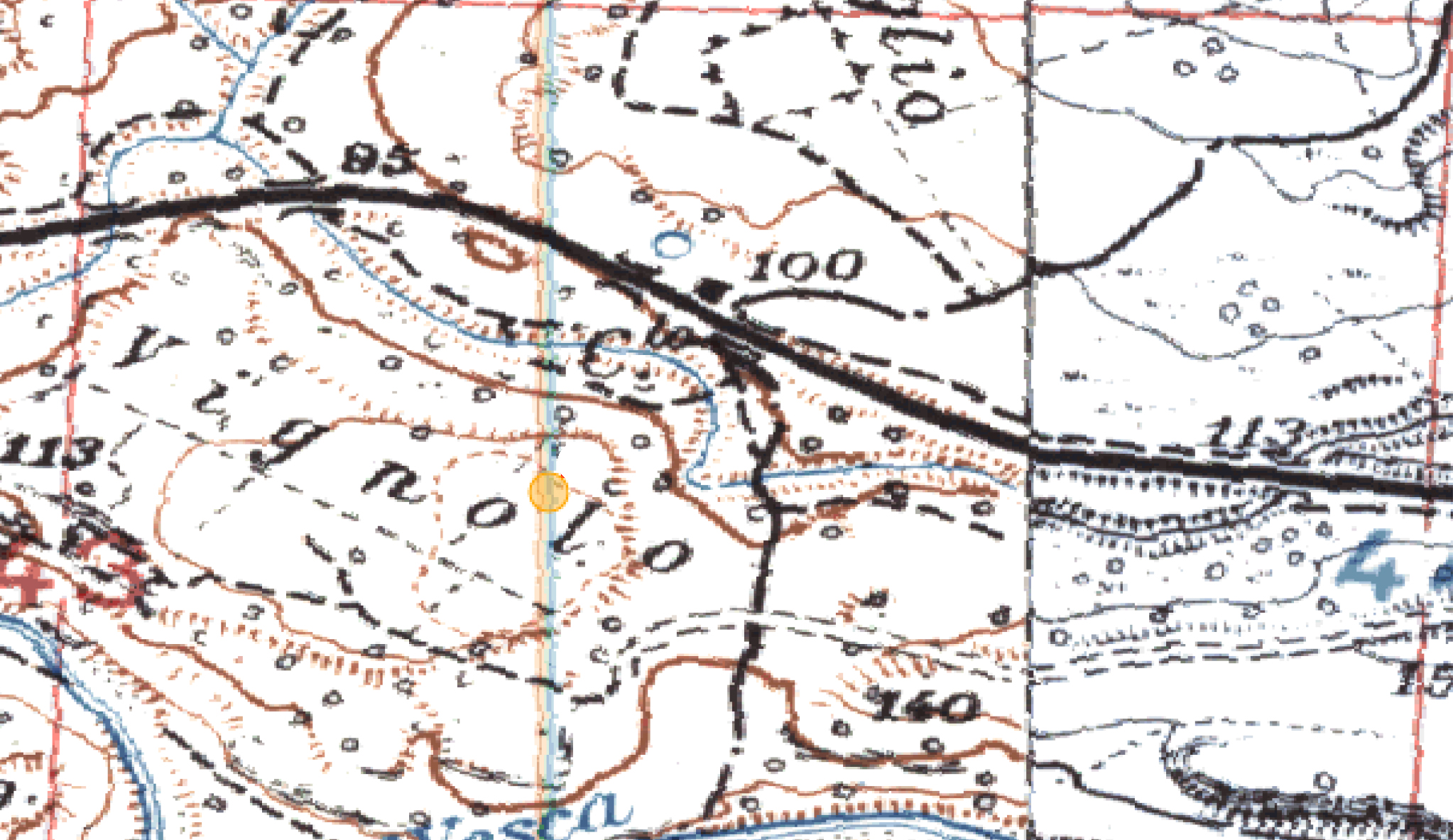 VIGNOLO (insediamento) - Blera (VT)  (Bronzo antico?)