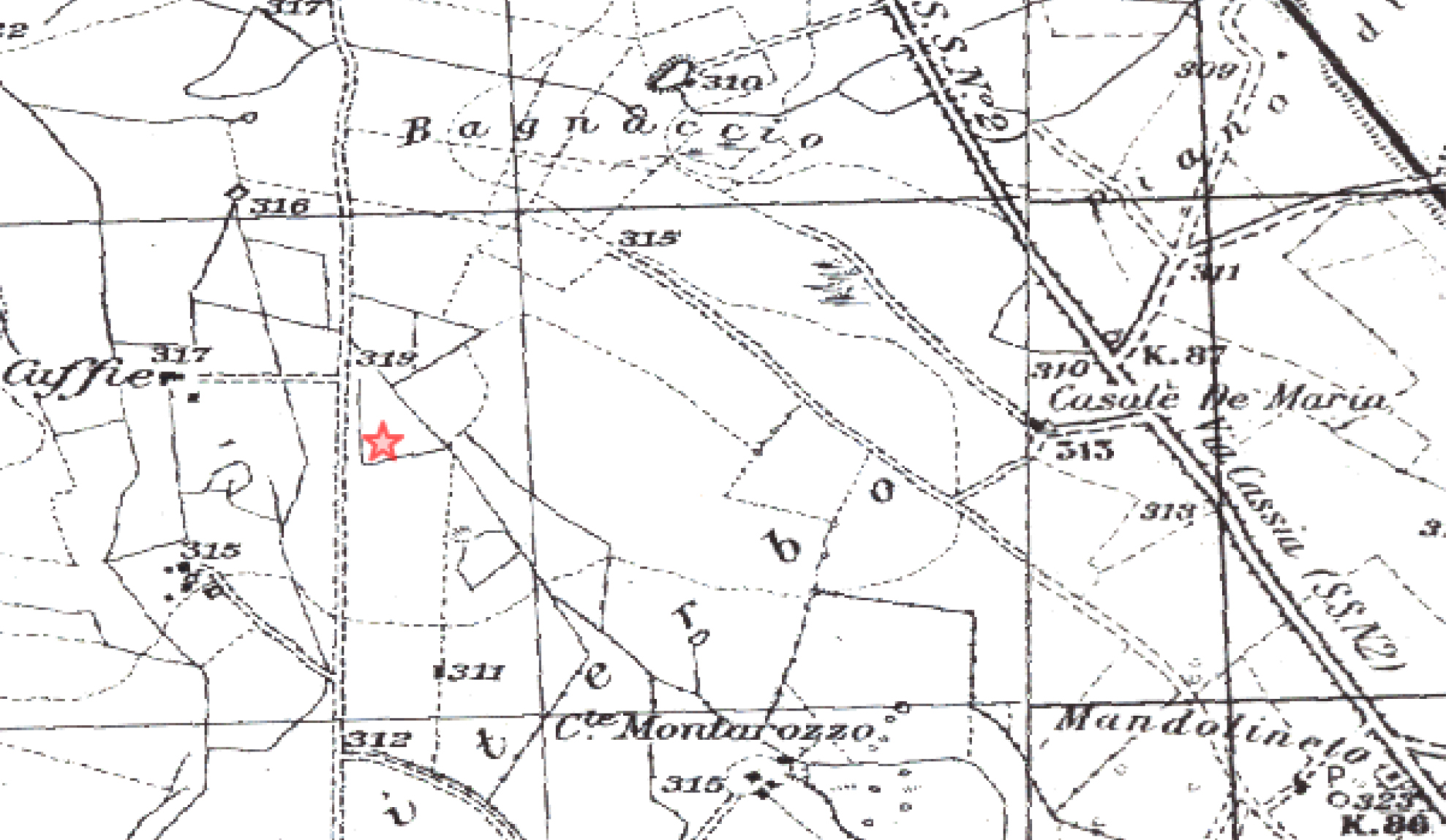 BAGNACCIO (insediamento) - Viterbo (VT)  (dal Bronzo medio 3)