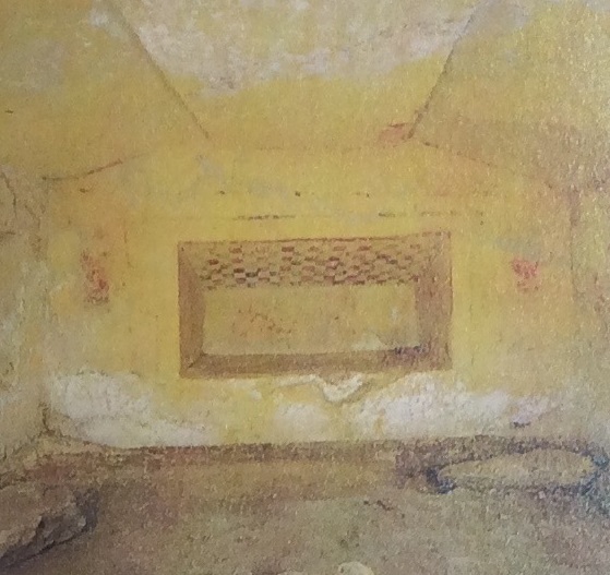 TOMBA BERTAZZONI - Secondi Archi (tomba a camera ipogea, area ad uso funerario) - Tarquinia (VT)  (fine/ inizio V-IV a.C)