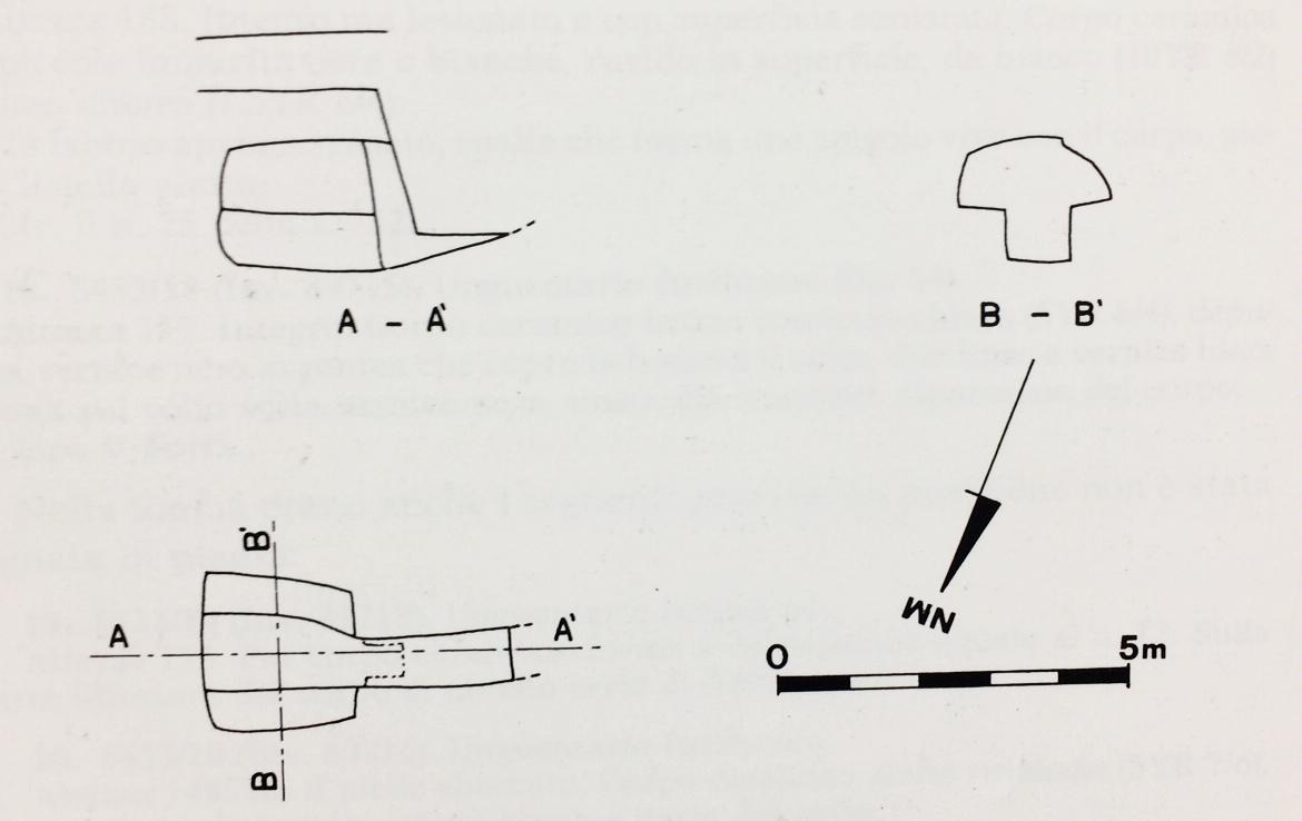 TOMBA n. 5434 - Calvario (tomba a camera ipogea, area ad uso funerario) - Tarquinia (VT)  (fine/ metà IV sec. a.C./ III sec. a.C)