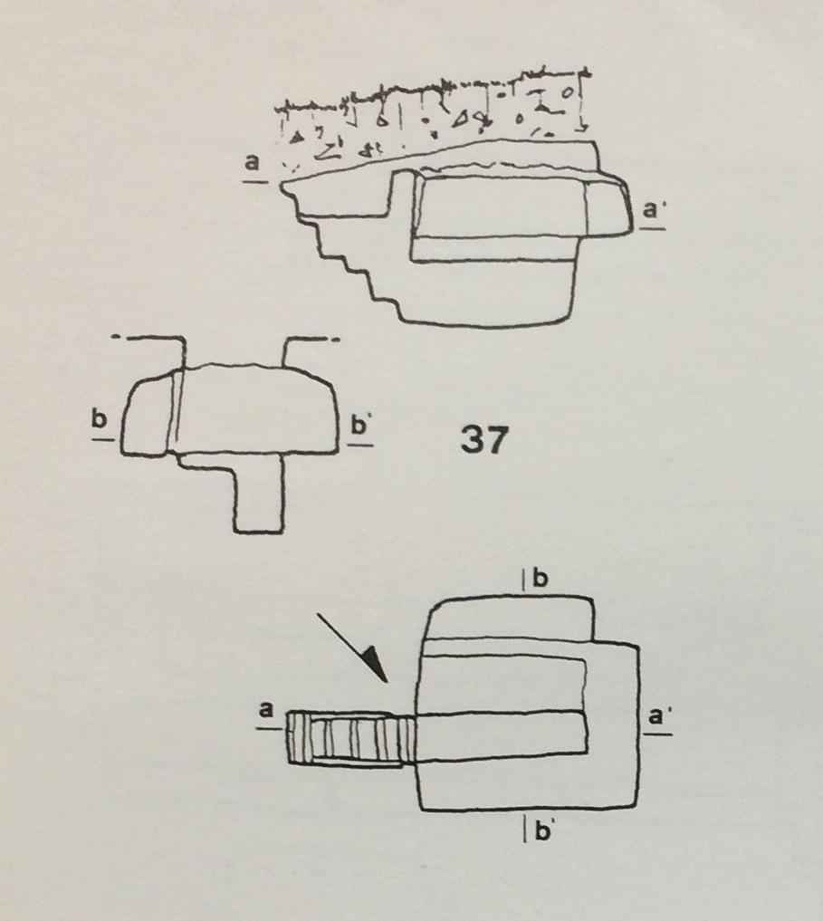 TOMBA n. 37 - Fondo Scataglini (tomba a camera ipogea, area ad uso funerario) - Tarquinia (VT)  (Età ellenistica)