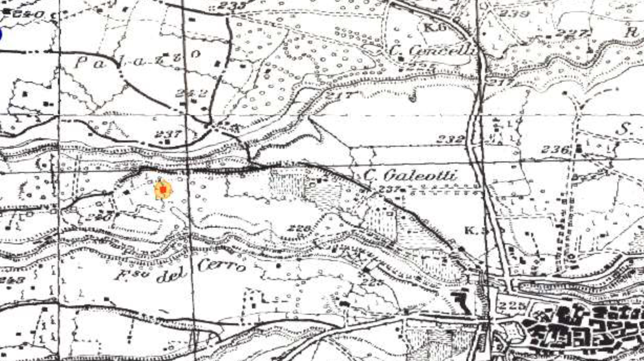 GILASTRO (necropoli, area ad uso funerario) - Nepi (VT)  (Età del Ferro)