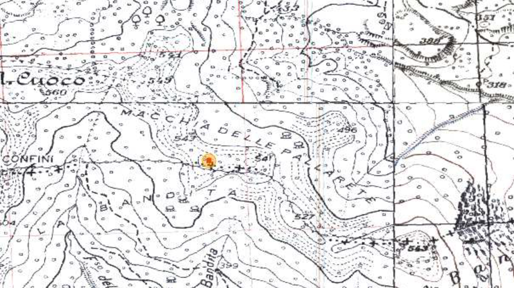 CASTELLINA DELLE PALLARETE (insediamento, insediamento naturalmente difeso) - Vejano (VT)  (età del bronzo)
