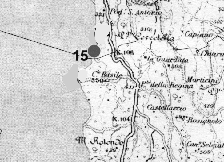 Promontorio del Grancaro (insediamento, insediamento naturalmente difeso) - Bolsena (VT)  (Età del Bronzo medio)