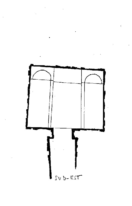 tomba 244c (tomba a camera ipogea, area ad uso funerario) - Cerveteri (RM)  (Età del ferro)