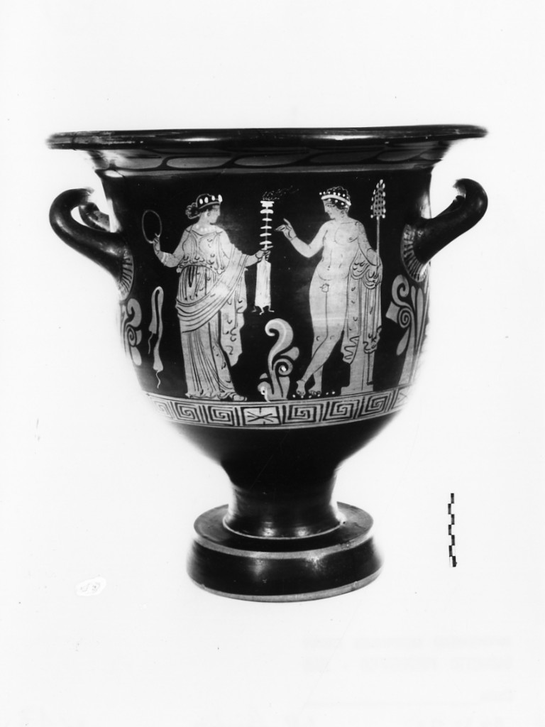 cratere a campana - Pittore di Atene (metà sec. IV a.C)