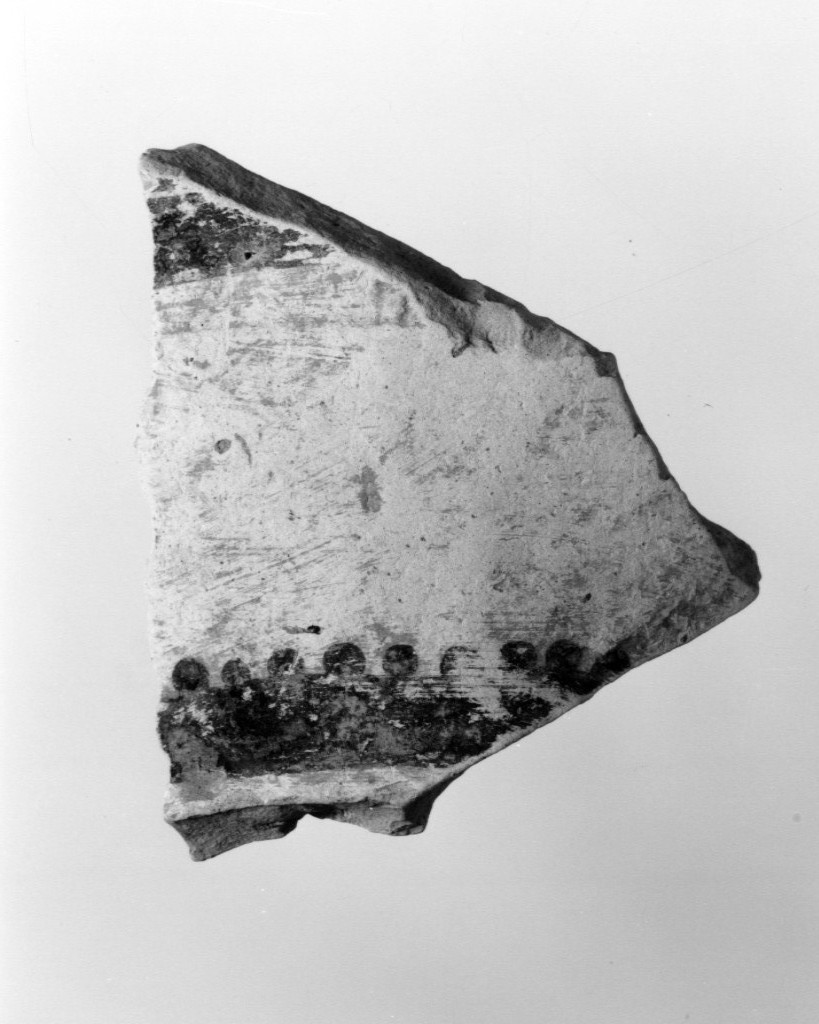 oggetto non identificato/ frammento (sec. IX a.C)